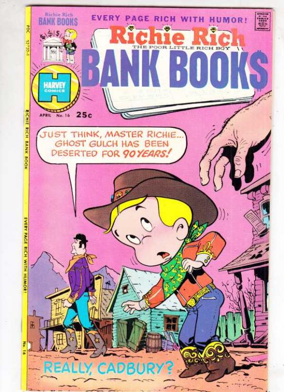 Richie Rich Bank Book #16 (Apr-75) NM- High-Grade Richie Rich