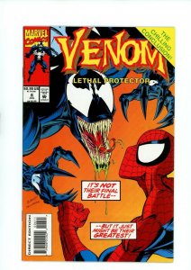 VENOM: LETHAL PROTECTOR #6 (9.2 OB) FISCO KILLS!! 1993