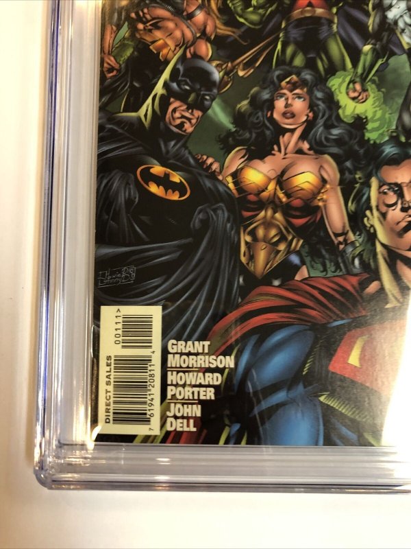 JLA (1997) # 1 (CGC 9.6 WP) Future Key