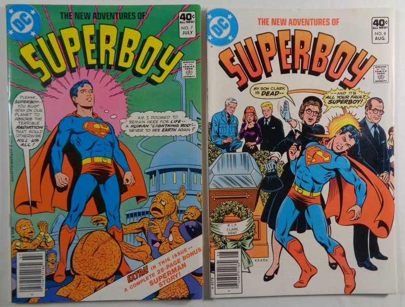 New Adventures of Superboy #4-43 Lot of 37 Bronze Age DC Comics Box Shipped