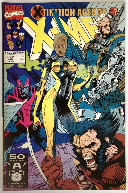 The Uncanny X-Men #272 (FN/VF, 1991)