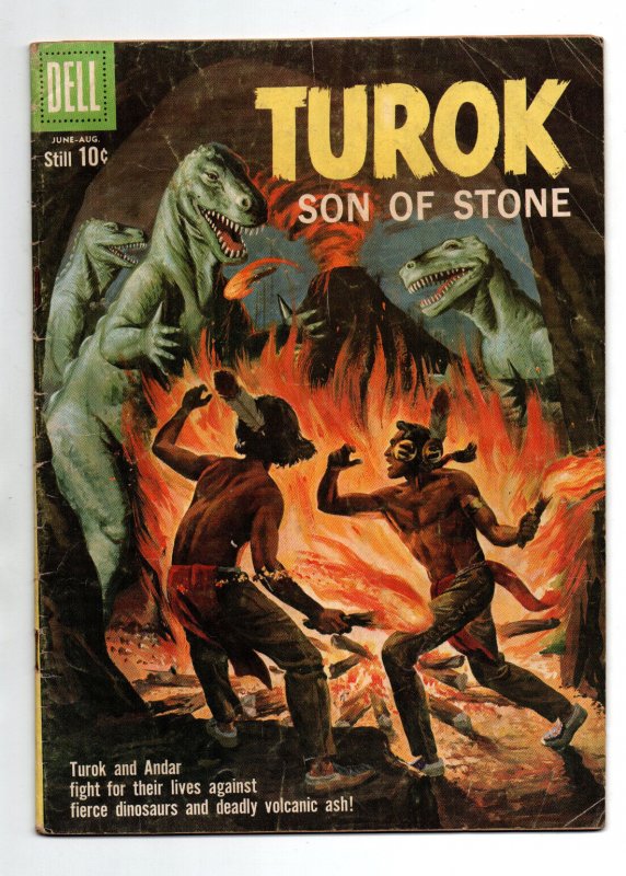 Turok Son of Stone #20 - Dinosaur - Dell - 1960 - VG