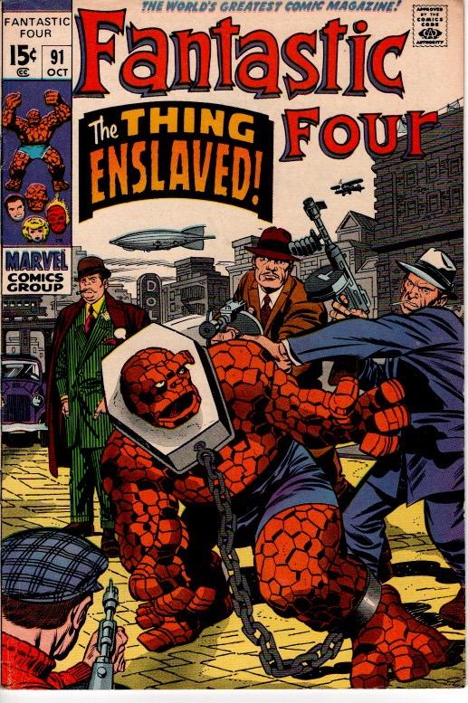 FANTASTIC FOUR #89 #90 #91 FINE $30.00