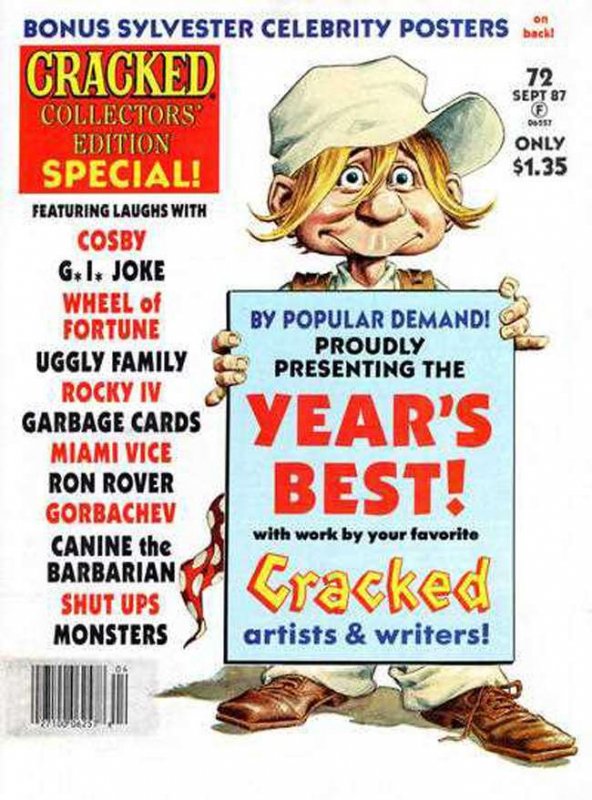 Cracked Collectors' Edition #72 VG ; Globe | low grade comic Year's Best