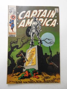 Captain America #113 (1969) FN Condition!