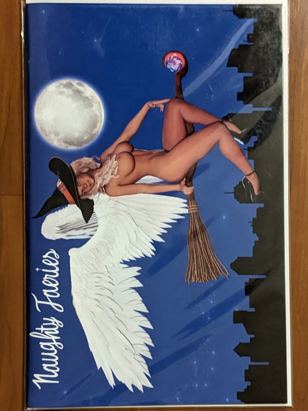 Naughty Faeries Comics #3 NFSA Naughty Bewitched Homage - Wendy Steen Shaner