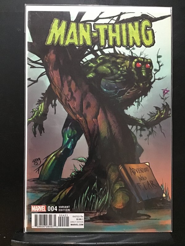 Man-Thing #4 Incentive Pasqual Ferry Variant (2017)