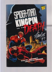 Spider-Man/Kingpin: To The Death  - Signed by Stan Lee - TPB (7/7.5) 1997