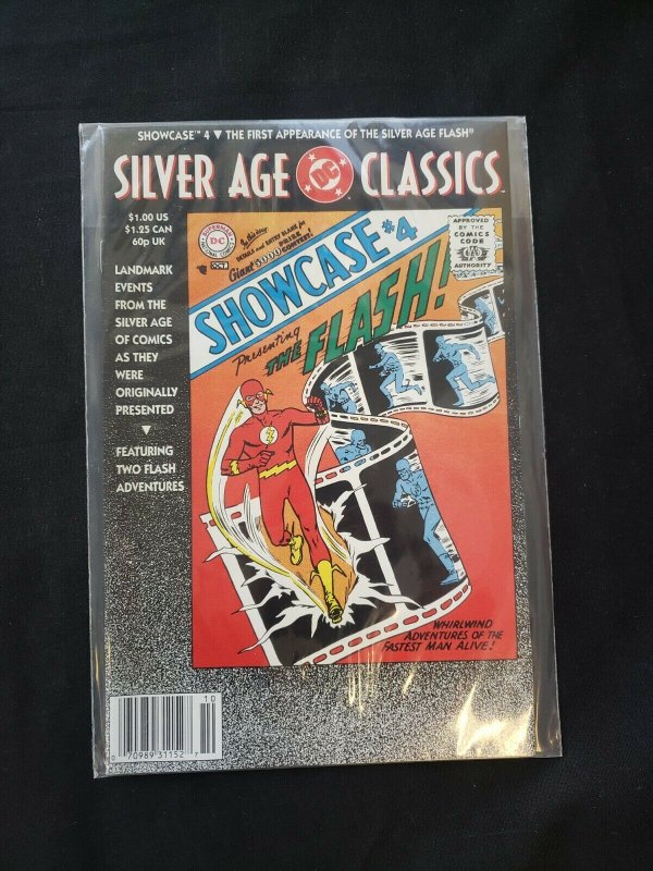 SILVER AGE CLASSICS 4PC (VF/NM) NEWSSTAND, GREEN LANTERN, THE FLASH, BATMAN 1992