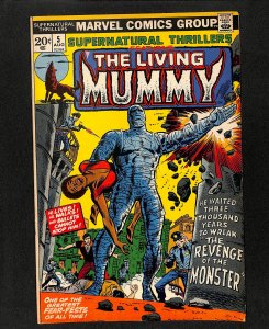 Supernatural Thrillers #5 1st Living Mummy!