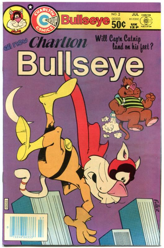 CHARLTON BULLSEYE #2, VF/NM, Neil the Horse, 1981, more Charlton in store