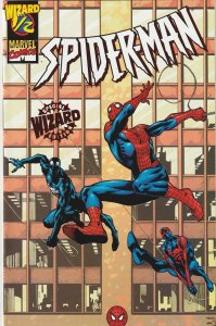 Spider-Man # 1/2 Red Foil Wizard Special Edition Marvel 1998 [P9]