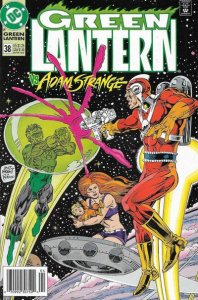 Green Lantern (3rd Series) #38 (Newsstand) FN ; DC | Adam Strange