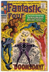 Fantastic Four #59 (Feb-67) NM/NM- High-Grade Fantastic Four, Mr. Fantastic (...