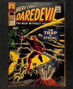 Daredevil #21 Owl! The Trap is Sprung! 1966!