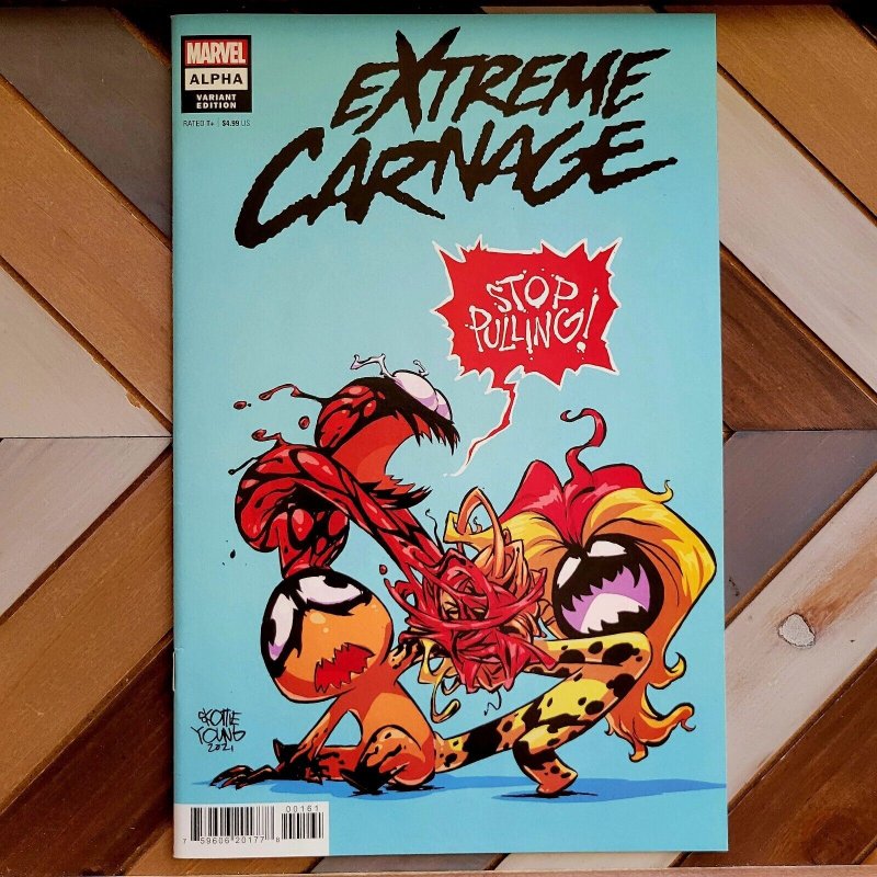 Extreme Carnage #ALPHA (Marvel 2021) NM, unread - Skottie Young Variant cover 