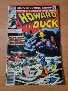Howard The Duck #15 ~ VERY FINE VF ~ 1977 Marvel Comics 