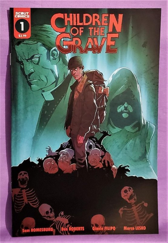 CHILDREN OF THE GRAVE #1 - 5 With #4 Sub Box Variant Cover Scout Comics