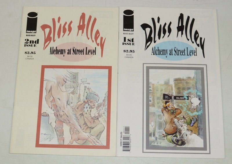 Bliss Alley #1-2 VF/NM complete series - william messner-loebs - image comics
