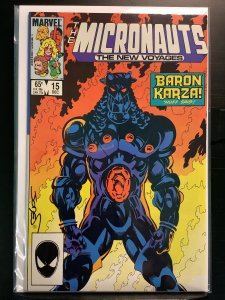 Micronauts: The New Voyages #15 (1985)