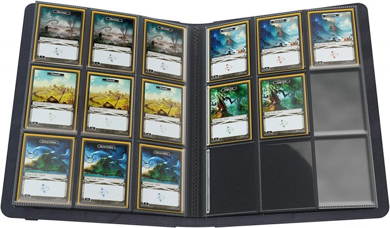 Prime Album 18-Pocket Binder - Black    TCG Gamegenic