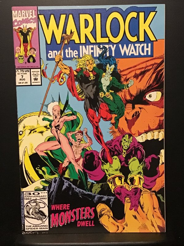 Warlock and the Infinity Watch #7 (1992) VF/NM 9.0