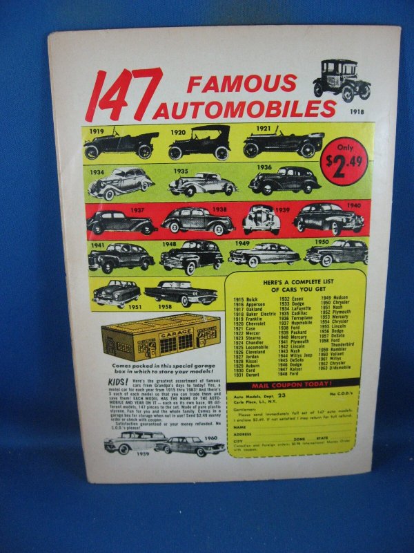 SUPERMAN 161 VG+ DEATH MA AND PA KENT 1965 DC