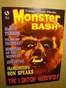 MONSTER BASH 3 *NM/MT 9.8* WEREWOLF LONDON ISLAND TERROR FAMOUS MONTERS