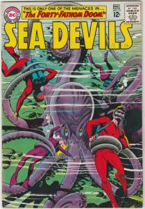 Sea Devils #21 (Feb-65) FN/VF+ High-Grade Sea Devils (Dane Dorrence, Biff Bai...