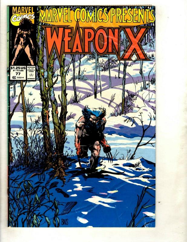 10 Weapon X Marvel Comics # 77 78 79 80 (2) 81 82 83 84 (2)  EK4