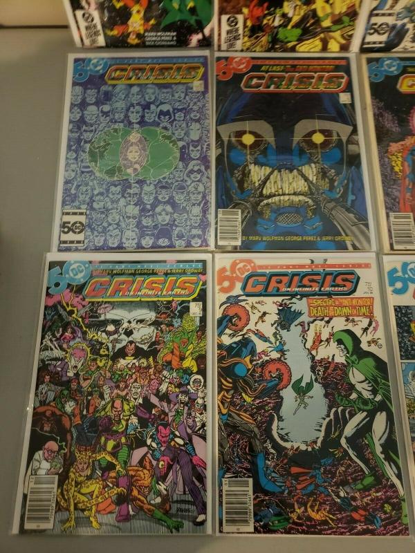 Crisis on Infinite Earths 1-12 Whole run. Near Mint. Death of Barry Allen.