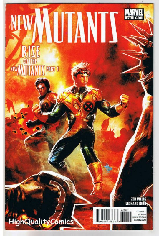 NEW MUTANTS #20, VF+, Rise of the Mutants, X-Men, 2011, more in store