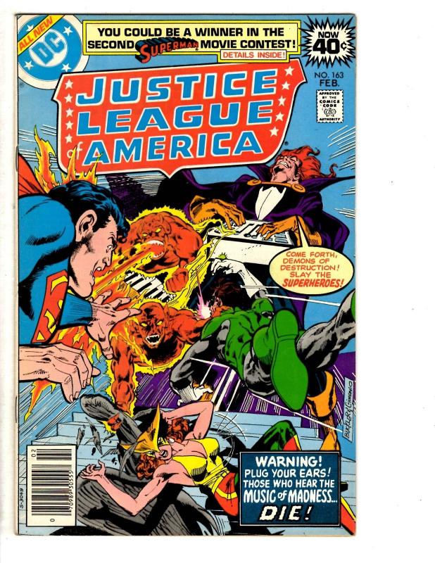 4 Justice League of America DC Comic Books #162 163 164 165 Superman Batman MS13