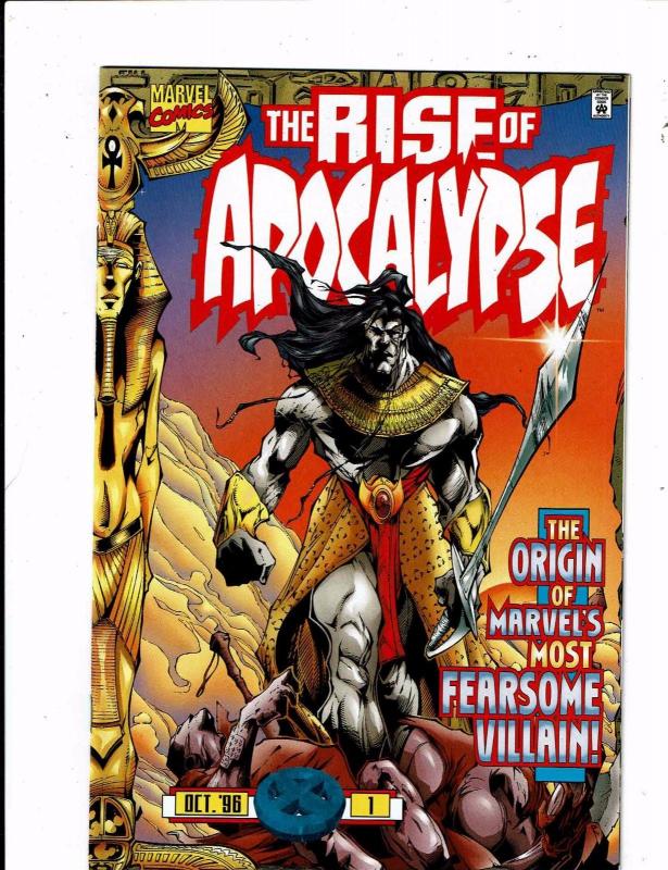 Lot Of 3 The Rise Of Apocalypse Marvel Comic Books # 1 2 3 X-Men Wolverine J239