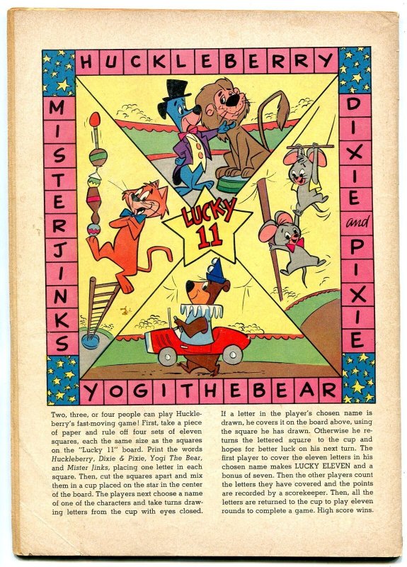Huckleberry Hound- Four Color Comics #1050 1959 VG