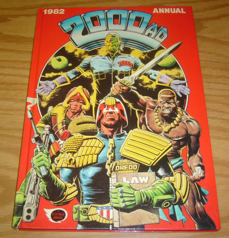 2000 A.D. Annual 1982 VF/NM judge dredd - rogue trooper - fleetway hardcover