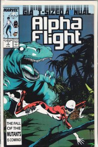 Alpha Flight Annual #2 Direct Edition (1986) Alpha Flight
