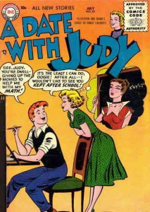 Date With Judy, A #53 FAIR ; DC | low grade comic