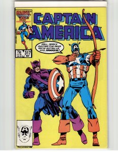 Captain America #317 (1986) Captain America