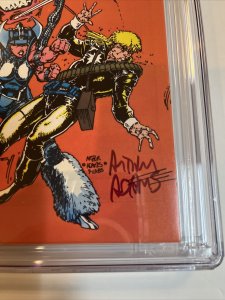 Longshot (1986) # 6 (CGC SS 9.8) Signed Arthur Adams !