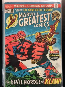 Marvel's Greatest Comics #40 (1973)
