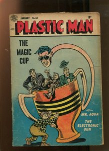 PLASTIC MAN #44 (4.5) THE MAGIC CUP 1954