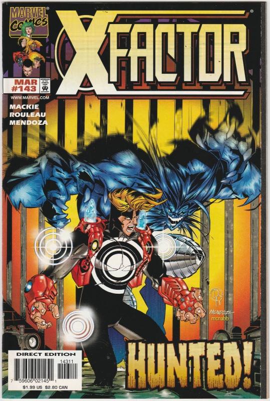 7 X-Factor Marvel Comic Books # 43 66 77 105 126 138 143 Gambit Beast AH7