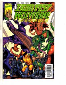 6 Marvel Comic Books Wolverine Iron Fist # 1 2 3 4 Iron Man Iron Age # 1 2 GM15