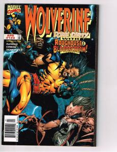 Wolverine # 123 Marvel Comic Book X-Men Sabretooth Cyclops Professor X Cable S11