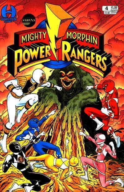 Mighty Morphin Power Rangers (Saban’s…, 1st Series) #4 VF/NM; Hamilton | save on