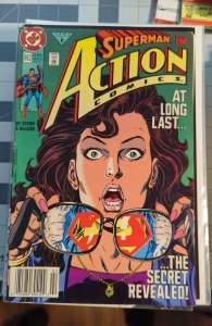 Action Comics #662 Newsstand Edition (1991)