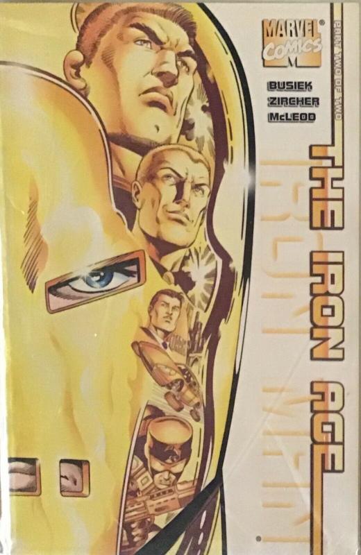 IRON MAN MARVEL 2 PART GRAPHIC NOVELS THE IRON AGE #1 NM CONDITION