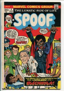 SPOOF #4 1973-MARVEL-MAD COMICS IMITATOR-BLACKULA-VAMPIRES-fn