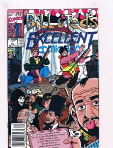 Bill & Ted's Excellent Comic Book # 1 VF/NM Marvel Comic Books Hit Movies!! SW11